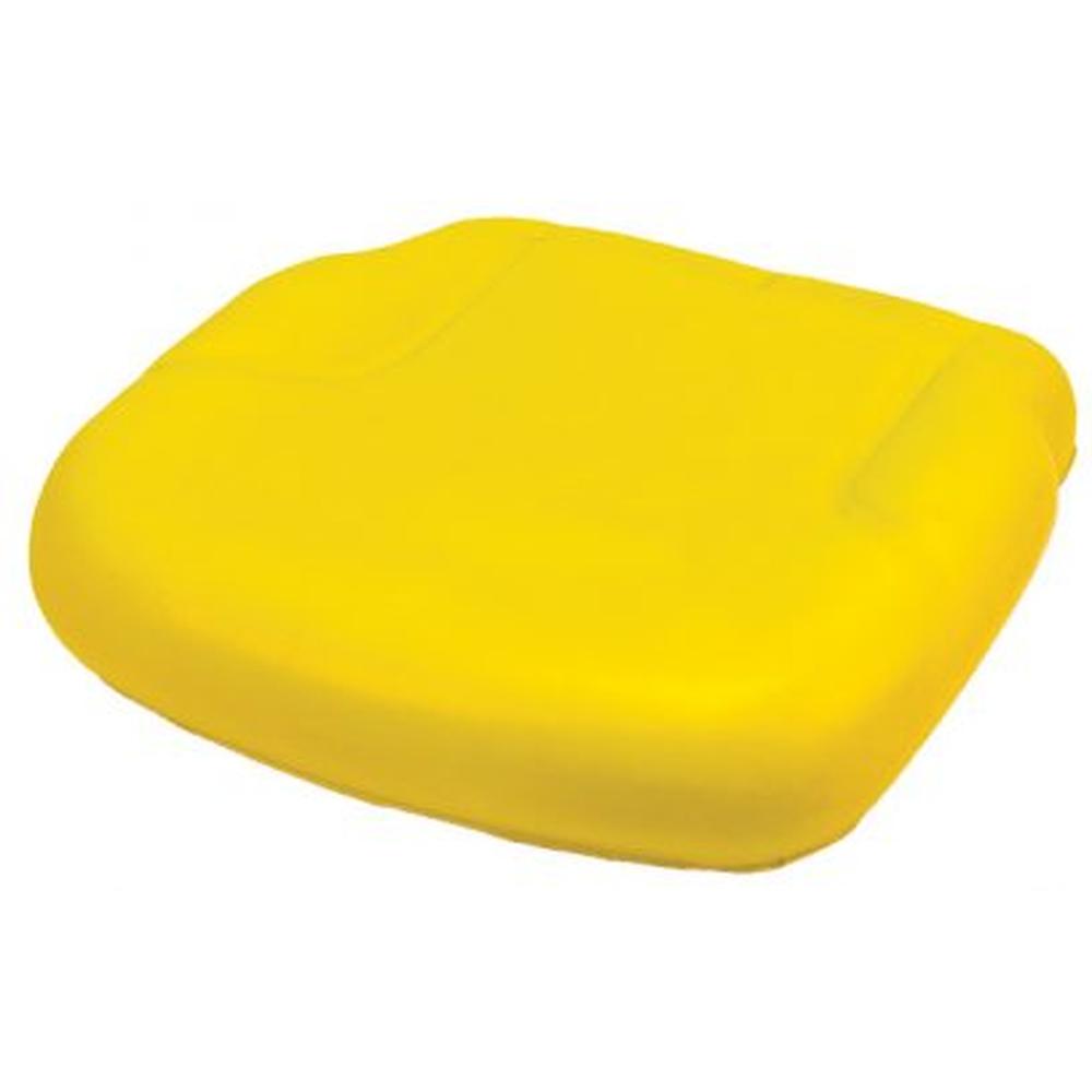 Yellow Vinyl Bottom Cushion Fits John Deere Replaces AL116992