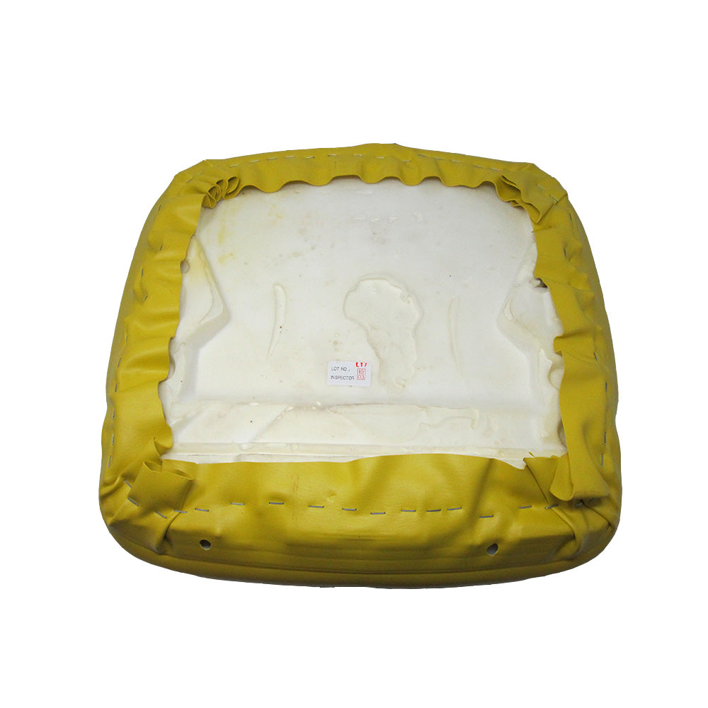 Yellow Vinyl Bottom Cushion Fits John Deere Replaces AL116992