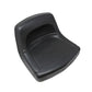 High-Back Steel Pan Seat Fits John Deere Replaces AM140435