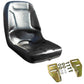 Seat With Bracket Set Fits Kubota Backhoe Loader 4650 K008 Tractor L35 L175 L185 L200 L210 L225 L235 L245 L260 L275