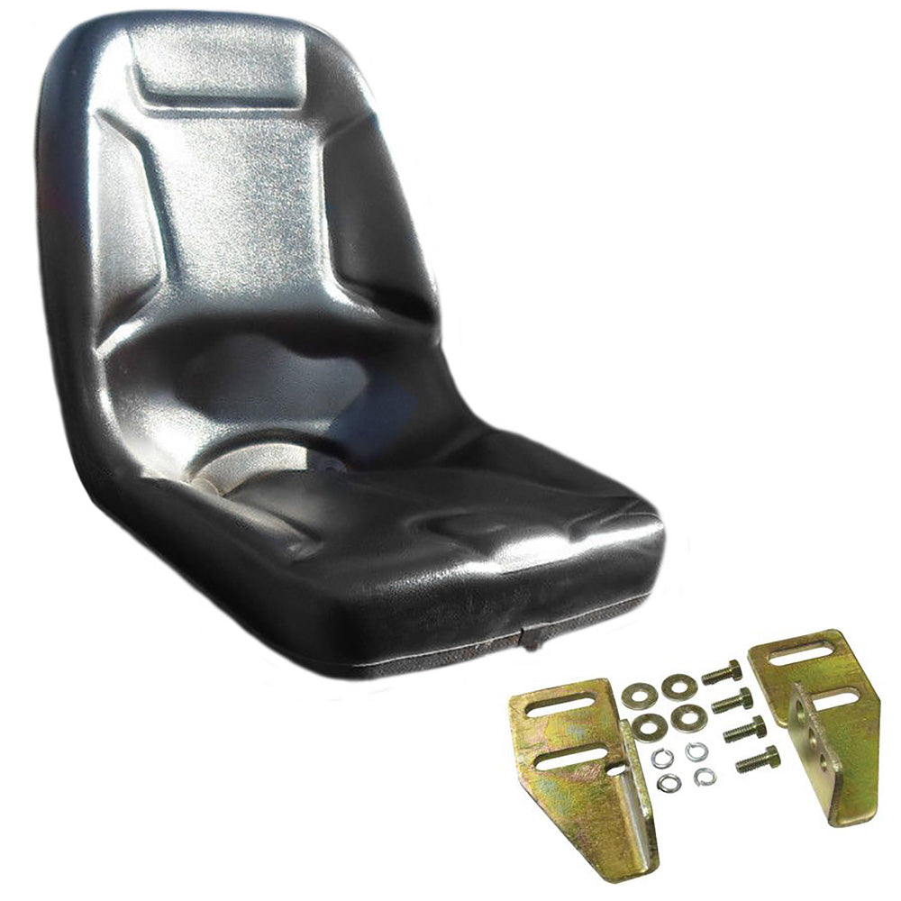 Seat With Bracket Set Fits Kubota Backhoe Loader 4650 K008 Tractor L35 L175 L185 L200 L210 L225 L235 L245 L260 L275
