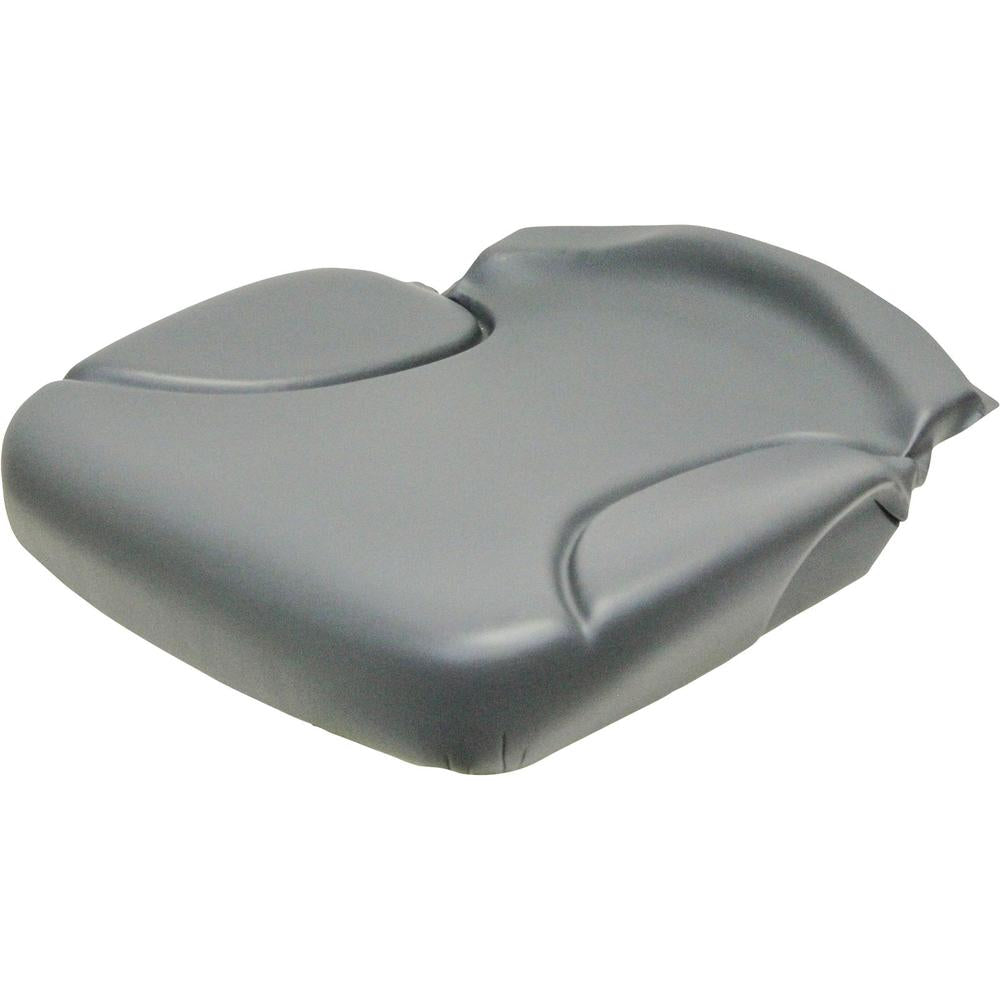 Skid Steer Seat Cushion - Vinyl Gray 20" W x 17.25" H Fits Bobcat Skid Steer