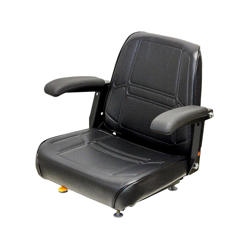 High Back Comfort Ride Seat with Flip-Up Armrests fits Scag Zero Turn Mowers