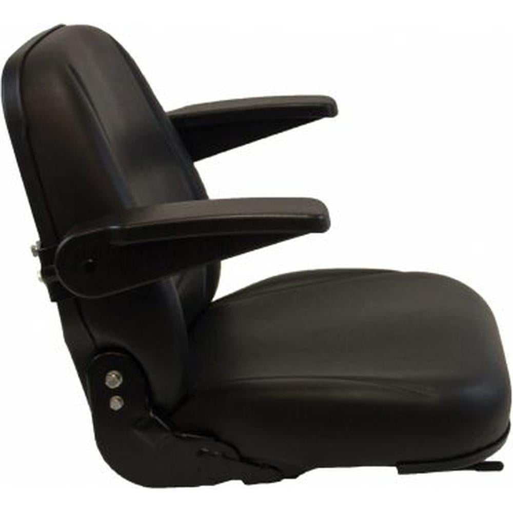 Seat(Black) Fits New Holland Replaces SEQ90-0380