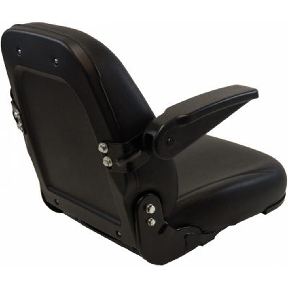 Seat(Black) Fits New Holland Replaces SEQ90-0380