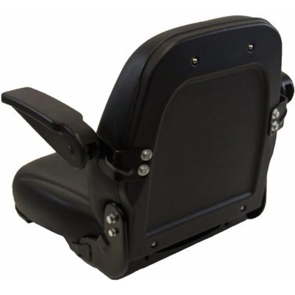 Seat(Black) Fits Bobcat Replaces SEQ90-0380