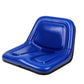 SEQ90-0447 Blue Deluxe High-Back Steel Pan Seat Fits Ford/New Holland 1120