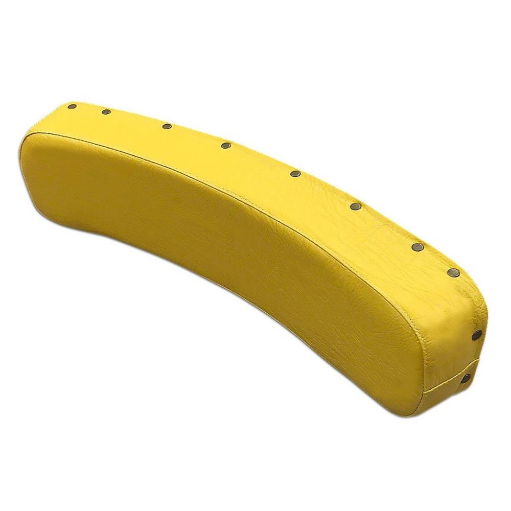 Restoration Quality Yellow Seat Back w/ Brass Rivets Fits John Deere 50 60 70 62