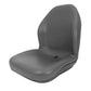 HIGH BACK GRAY SEAT FOR HUSTLER JACOBSEN Fits Toro DIXIE CHOPPER ZERO TURN, ZTR