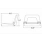 Fits JD Seat Low-Back Steel Pan Style 18" Wide x 10-1/2" Tall