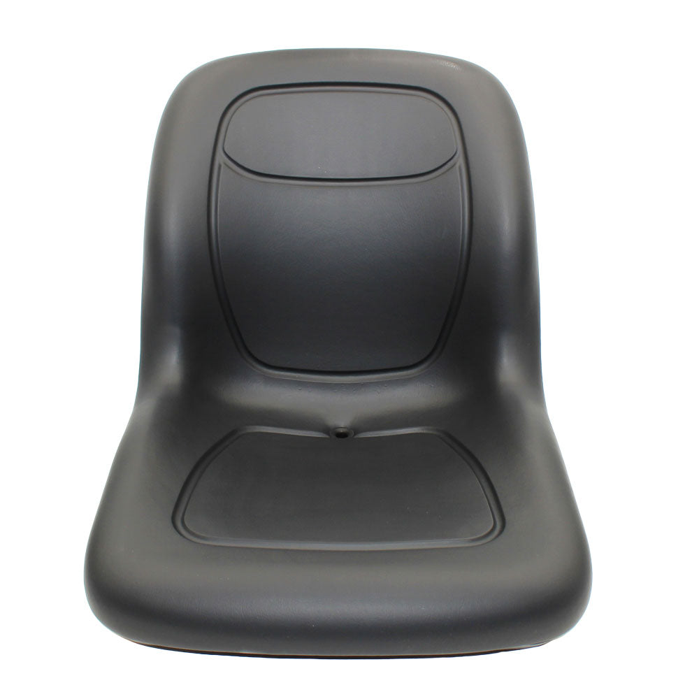 Black High Back Seat Fits John Deere Skid Steer Loader 70 125 240 7775 8875