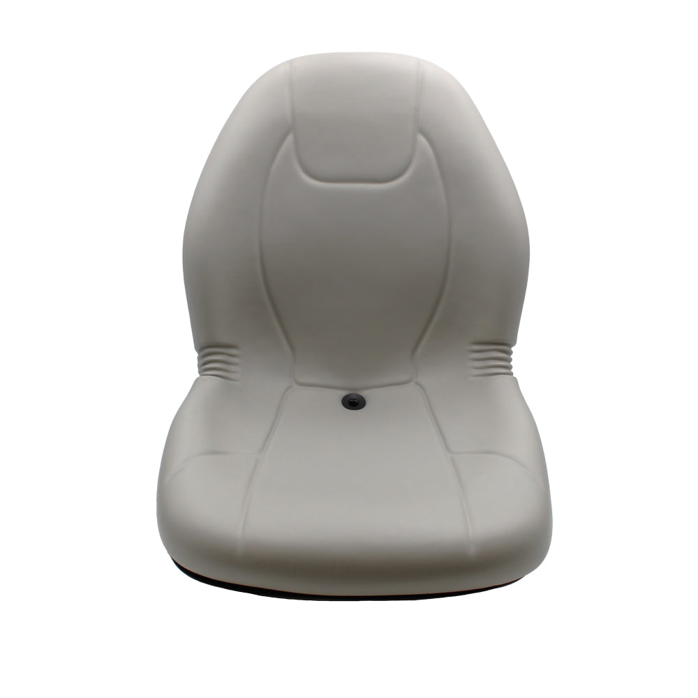 Gray Vinyl Ultra High Back Seat Fits Bobcat Replaces 463