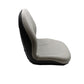 Gray Vinyl Ultra High Back Seat Fits Scag Replaces 481156