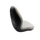 Gray Vinyl Ultra High Back Seat Fits Bobcat Replaces 463