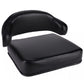 S3123330 Cushion Set, Black Vinyl - (2 pc.) Fits International