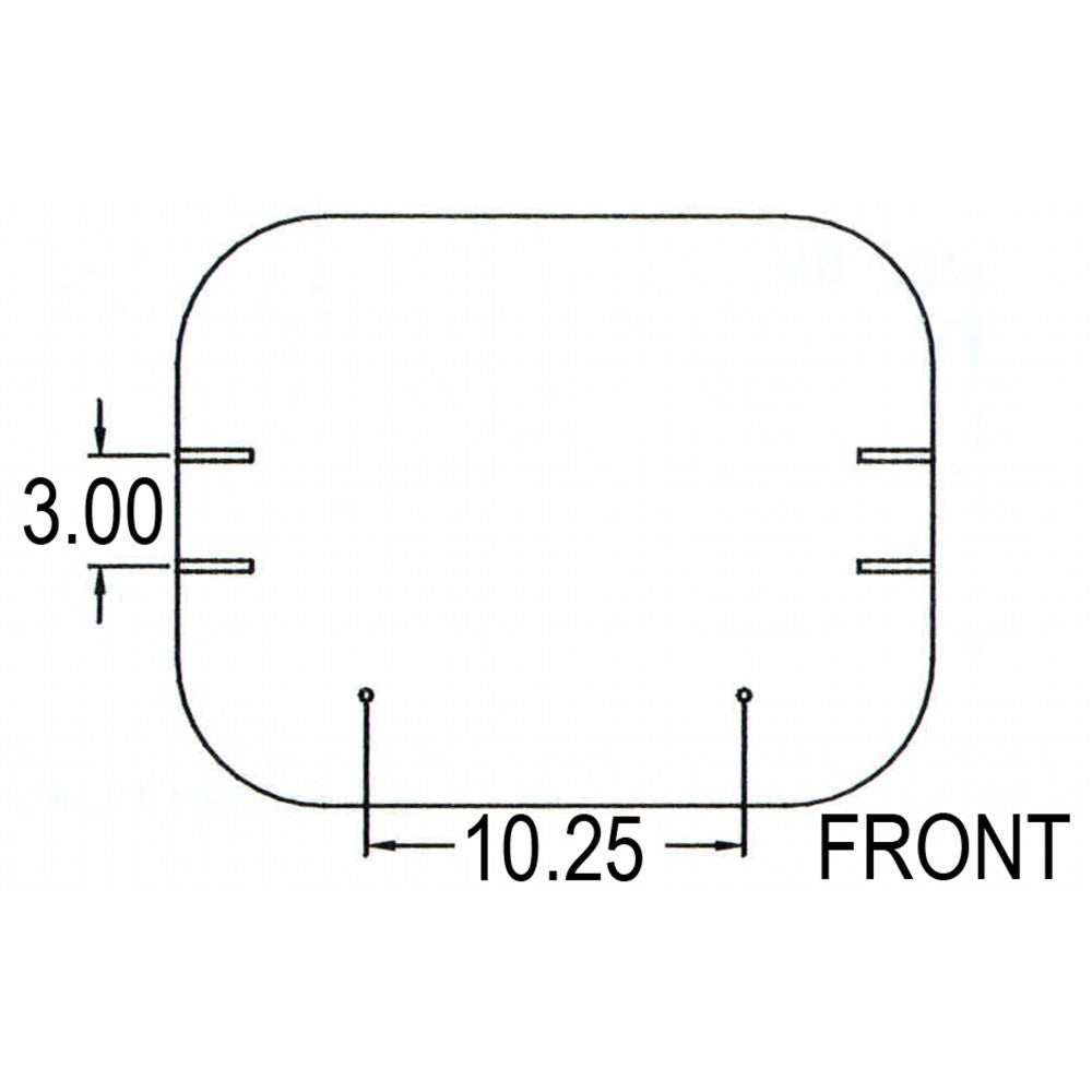 (3 pc.) Black Vinyl Cushion Set Fits International 1066 1206 1256 1456 1466