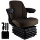 SR8302022 Sears Mid Back Seat, Brown Fabric w/ Air Suspension Fits John Deere