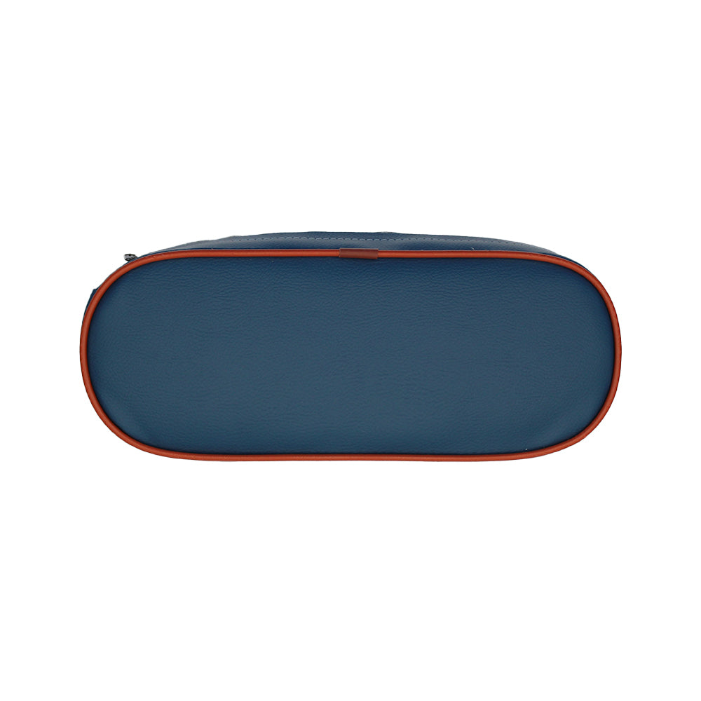 ARK129F Seat Cushion Set Blue w/ Orange Trim Fits Ford Dexta Major