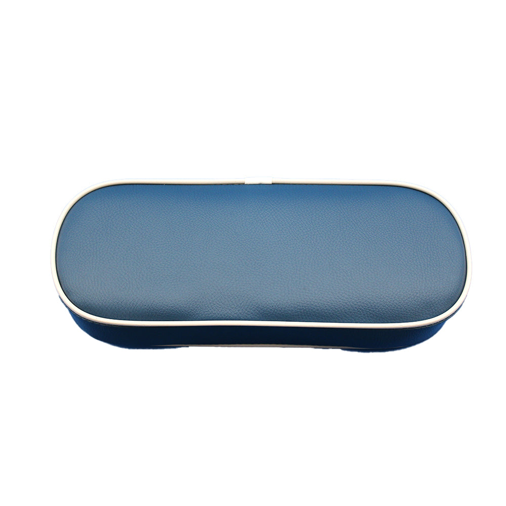 New Blue with White Trim Seat Cushion and Backrest Set Fits Fordson