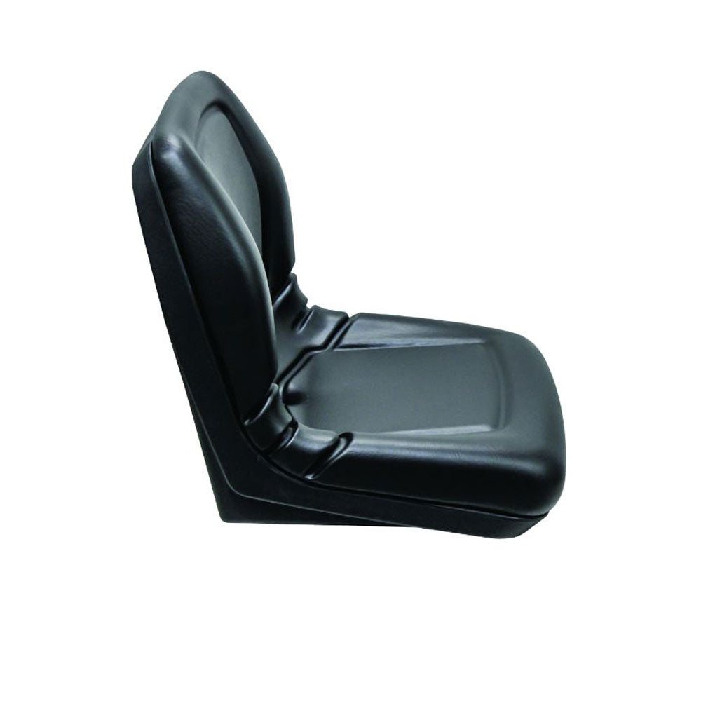 19" High-Back Seat KM 225 Black Vinyl Bucket Seat Fits Kubota Mowers ZD221 ZD323