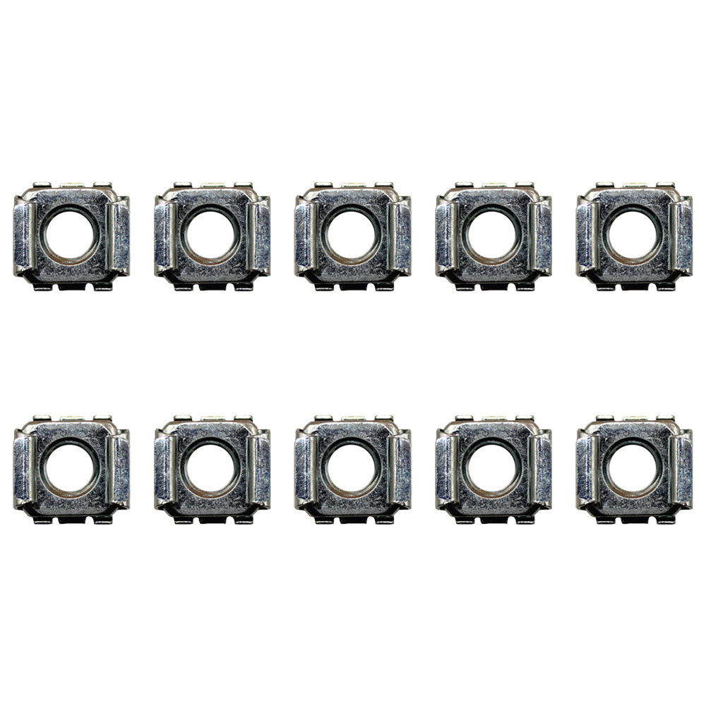 Qty. 10: Cage Nut Fits Case Replaces 131-105
