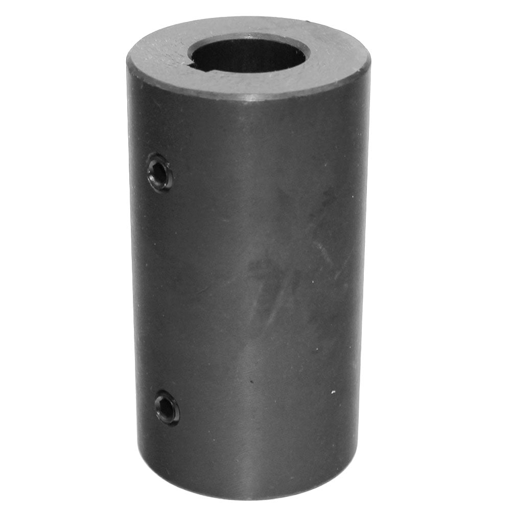 Solid Keyed Shaft Coupler fits 3/4" Shaft. 3" Long w/Set Screws and Keyway