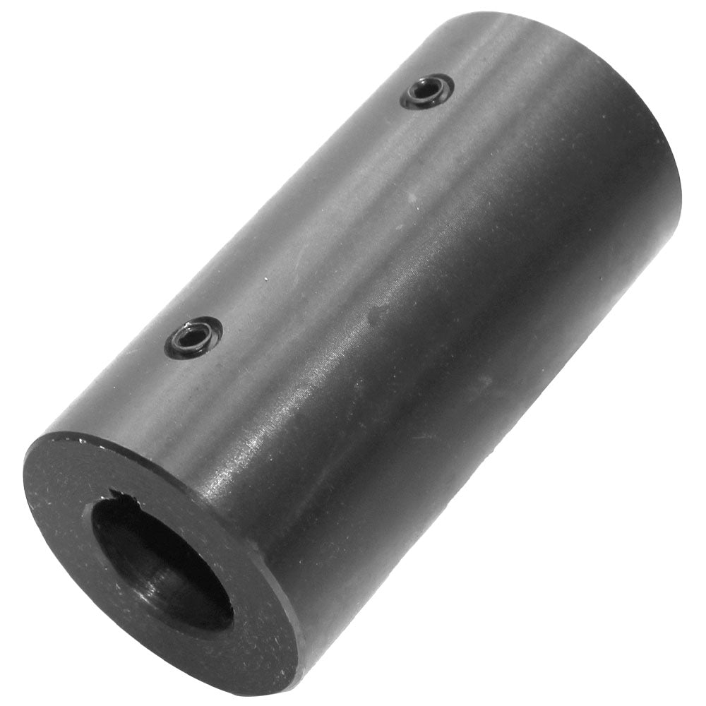 Shaft Coupler 7/8" Round Bore 3 1/2" L x 1 3/4" OD Black Oxide Finish SHFTR-1400