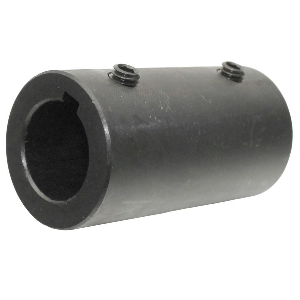 Shaft Coupler 1" Round Bore 3" Length 1 5/8" OD Black Oxide Finish SHFTR-1600