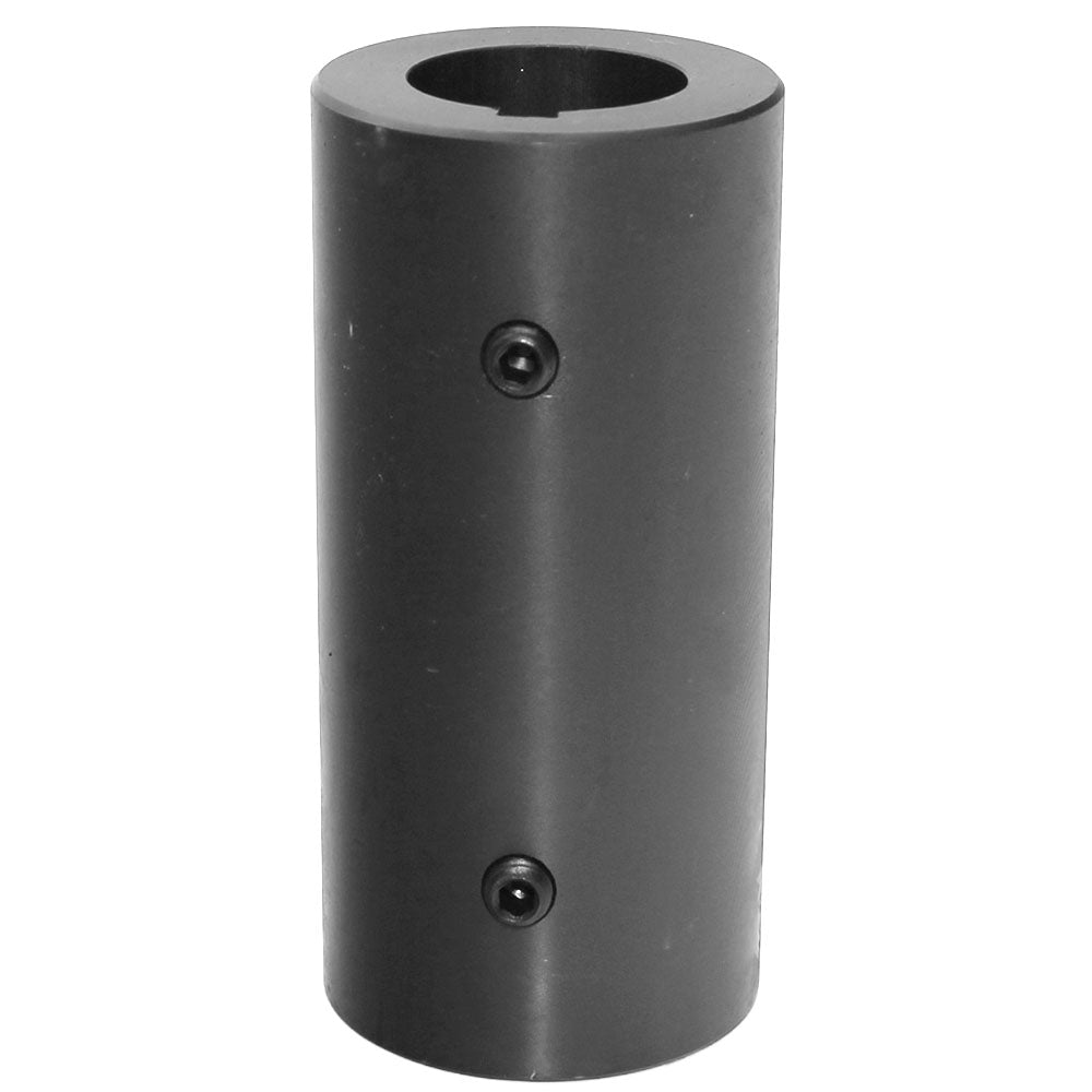 Shaft Coupler 1 1/4" Round Bore 4 1/2" Lx2 1/8" OD Black Oxide Finish SHFTR-2000