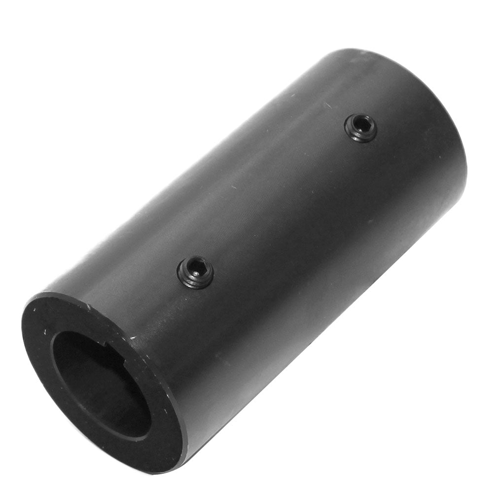 Shaft Coupler 1 1/4" Round Bore 4 1/2" Lx2 1/8" OD Black Oxide Finish SHFTR-2000