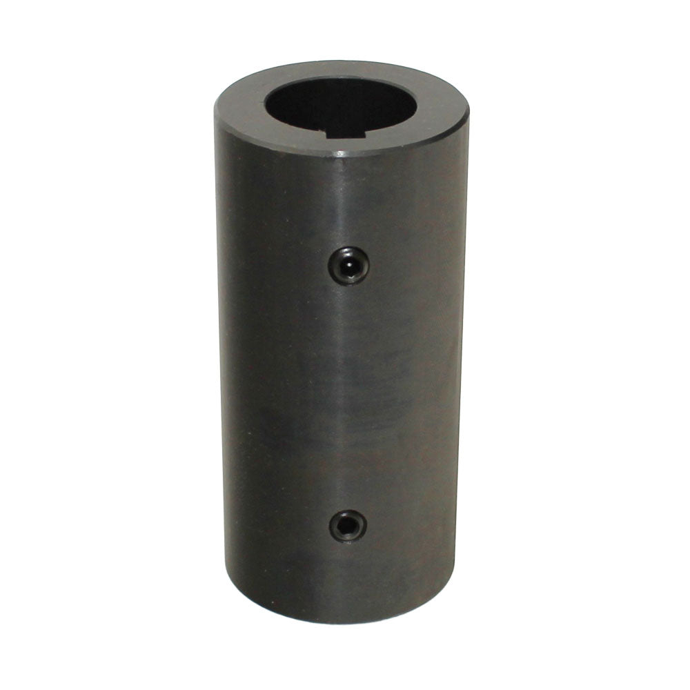 Shaft Coupler 1-1/4" Round Bore 4-1/2" L 2-1/8" OD Black Oxide Finish SHFTR-2005