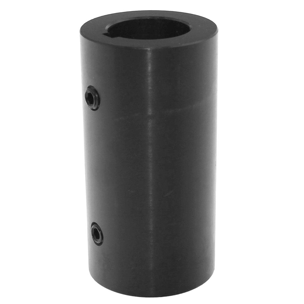 Shaft Coupler 1-3/8" Round Bore 4-1/2" L 2-5/16" OD Black Oxide Finish SHFTR2200