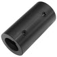Shaft Coupler 1-3/8" Round Bore 4-1/2" L 2-5/16" OD Black Oxide Finish SHFTR2200