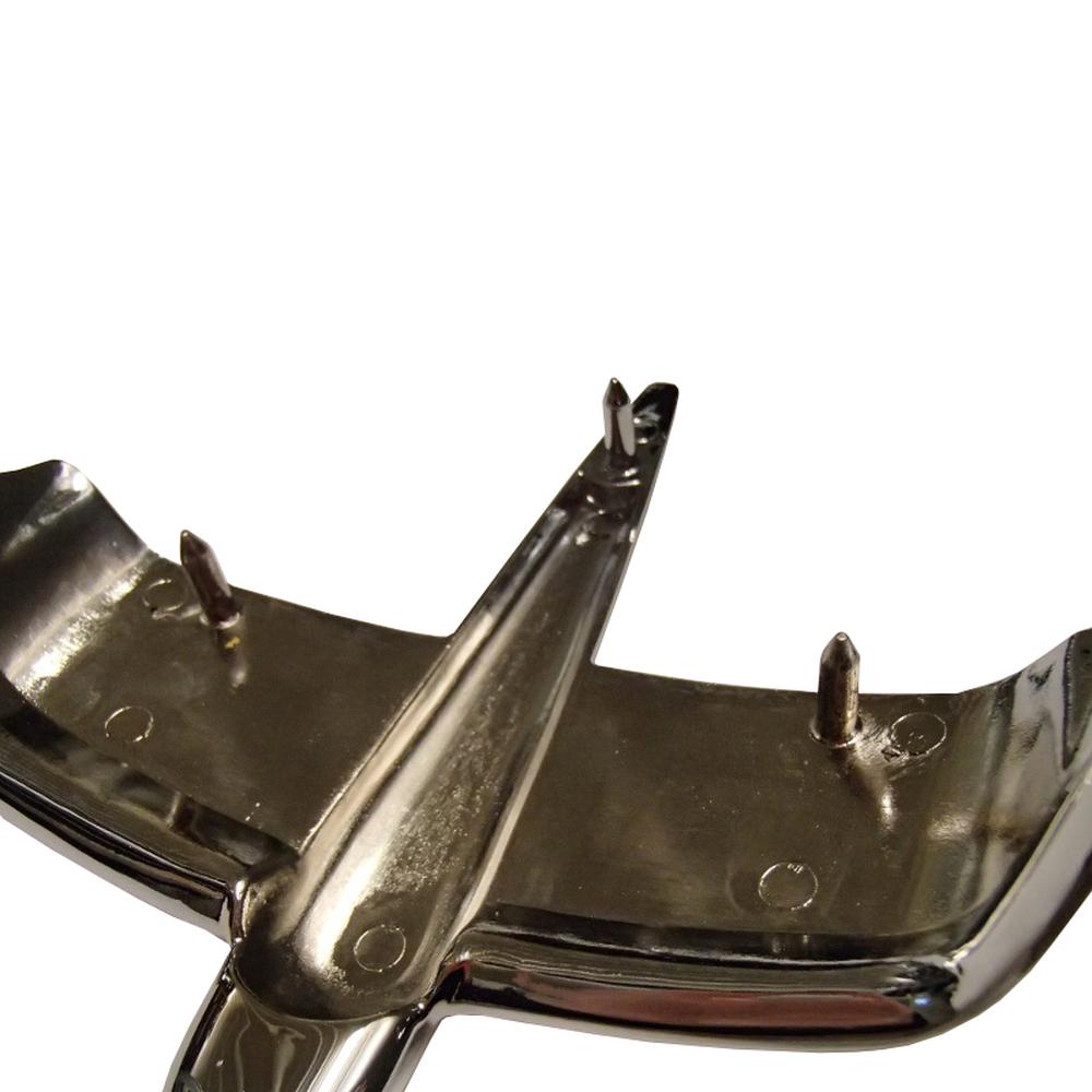 Chrome Front Emblem Fits Massey Ferguson Replaces 182564M2