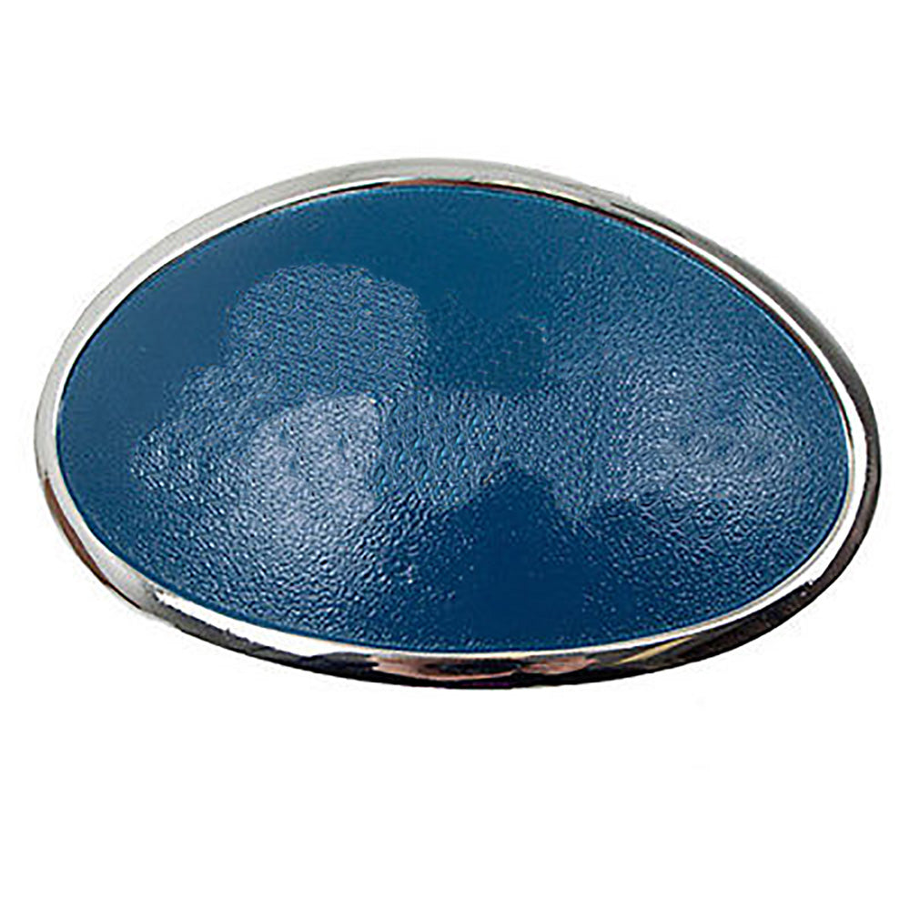 Tractor Hood Emblem Blue Chrome Lettering 9N16600S Fits Ford New Holland 9N