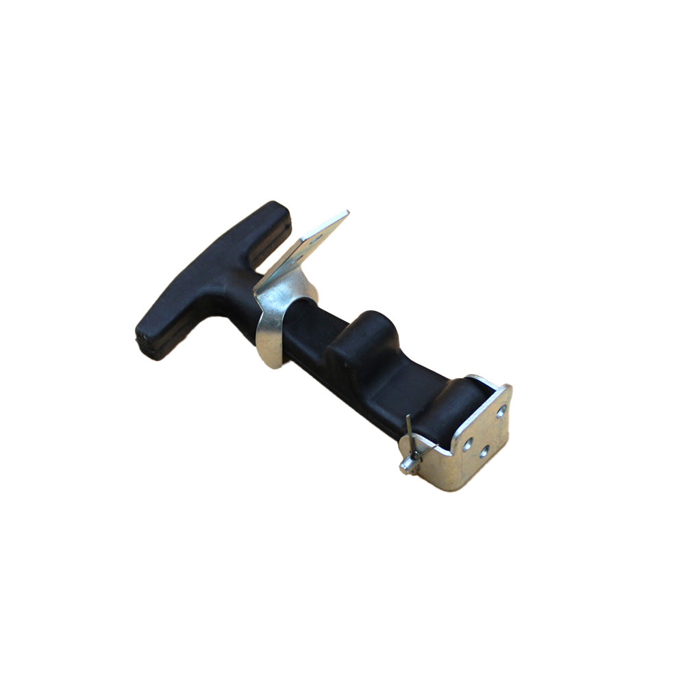 Rubber Hood Hold Down Latch S8390 w/ Galvanized Steel Hardware and T-Handle Grip