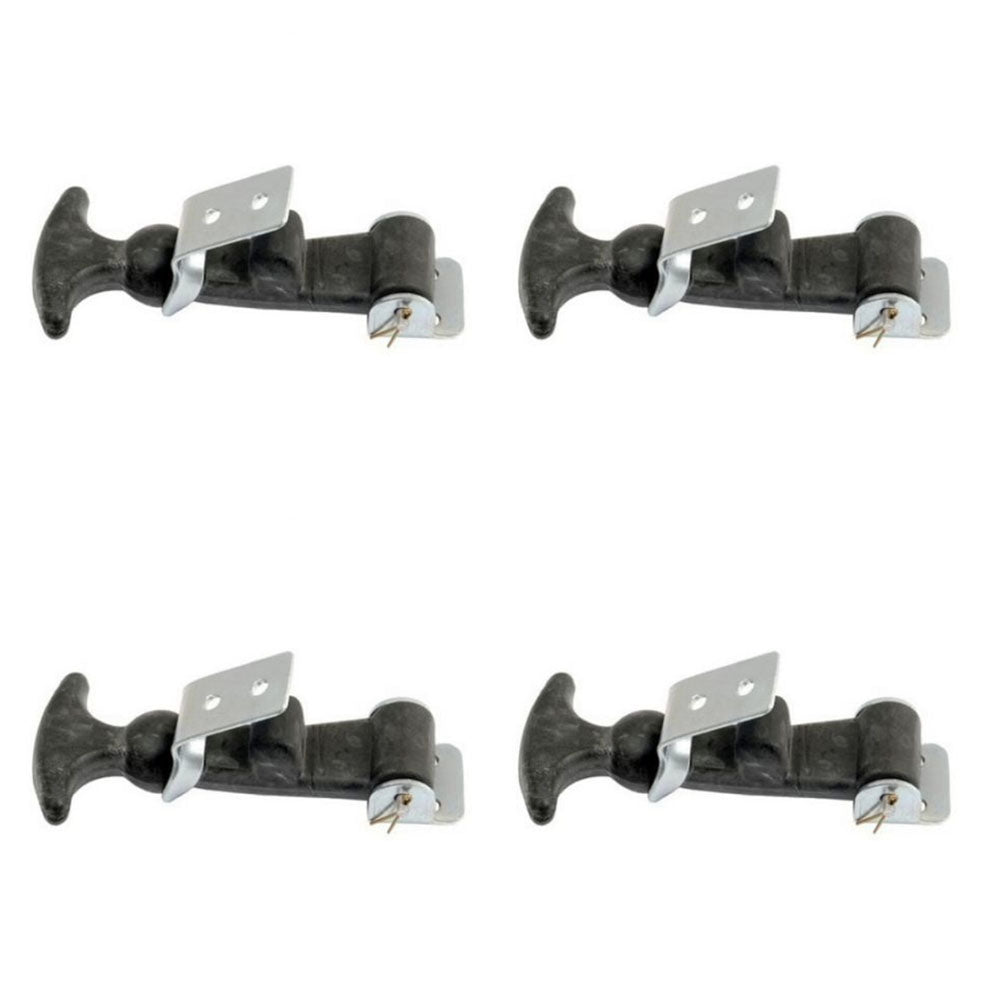 (Pack of 4) Hood Hold Down Latch Kit for Dorman 42410, EMPI 3016 & IAP AC827003