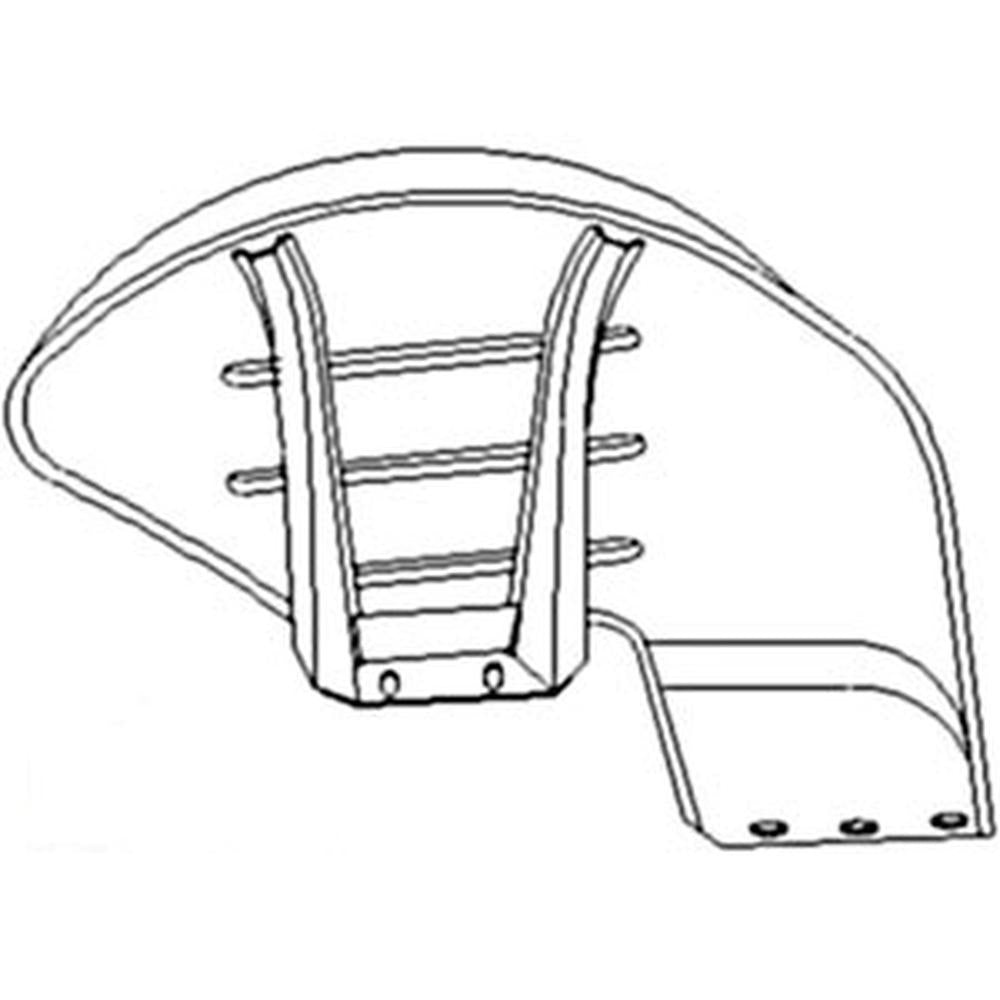 LH Fender Fits Ford Dexta Super Dexta 957E16312C