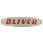 101430A Front Red Emblem For Oliver Tractor Models 550 770 880 950 990 995