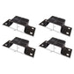 (4) 12 gauge Steel Stake Pocket Bolt-On Brackets for Utility Trailers B2373G
