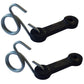 2 Pack Rubber Latch Assy Fits Husqvarna 532160793 Fits Craftsman 160793 42-555