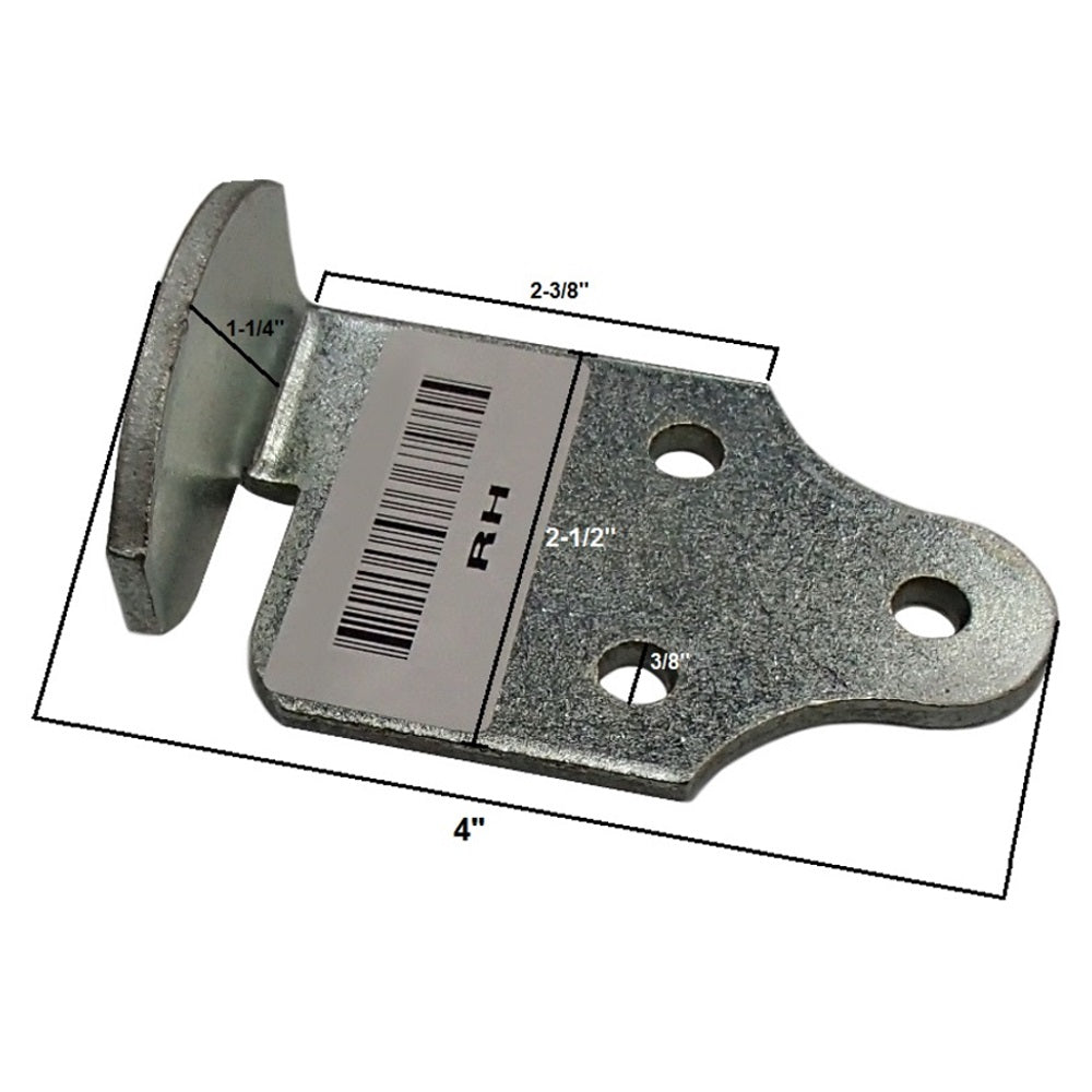 RH & LH Latch Rack Corner Bracket Set Fits Universal Products Replaces 383CB