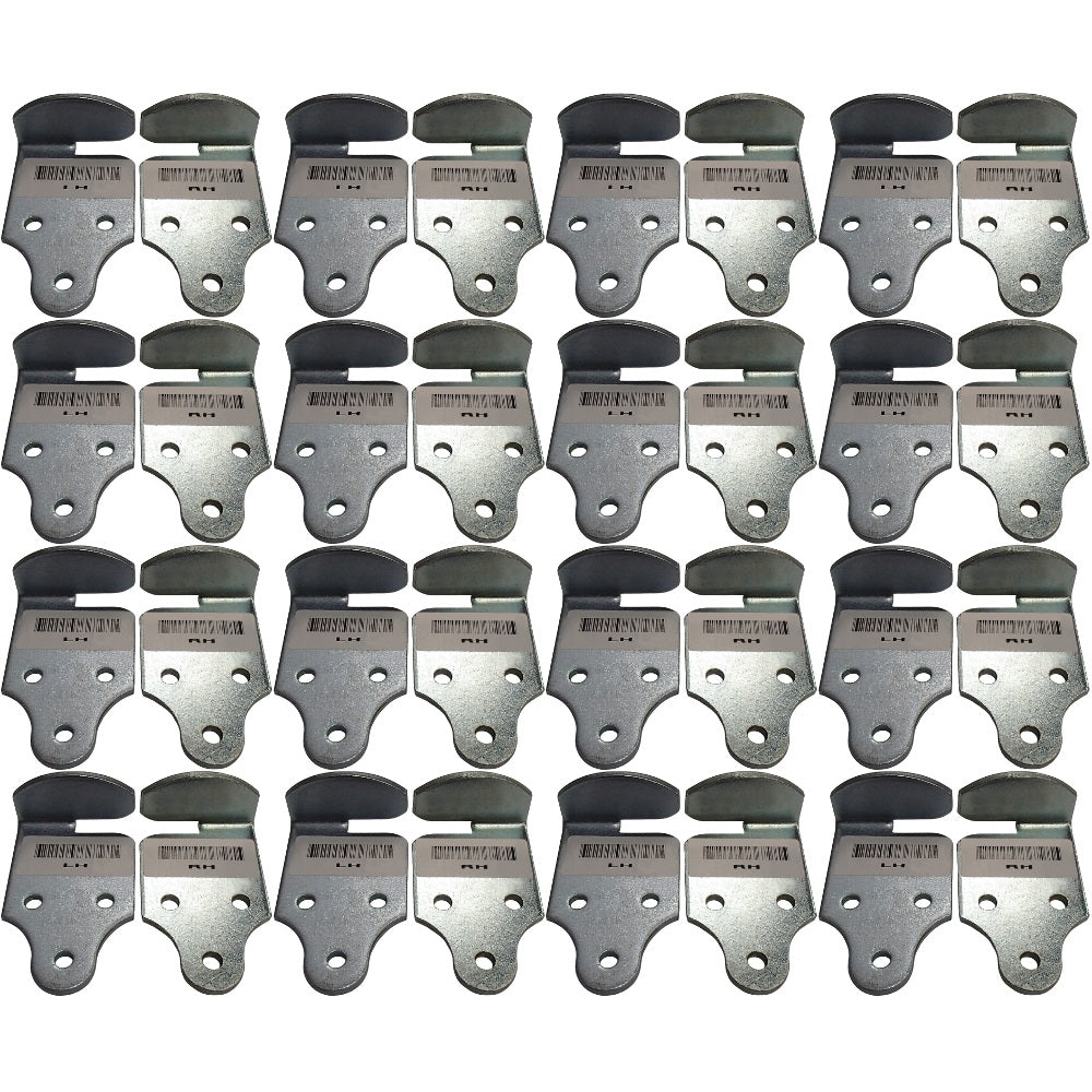 16 LH and 16 RH Corner Brackets For Trailers with Wood Sides Replaces SHN20-0155