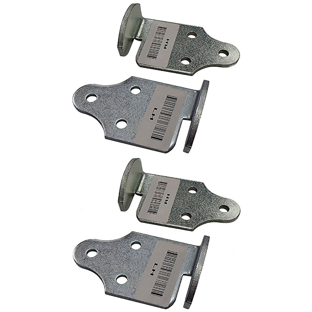 383CB Qty 2: RH & LH Latch Rack Corner Bracket Set Fits Universal Products