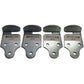4 PC Utility Trailer Wood Sides Latch Rack Stake Body Gates Corner Brackets