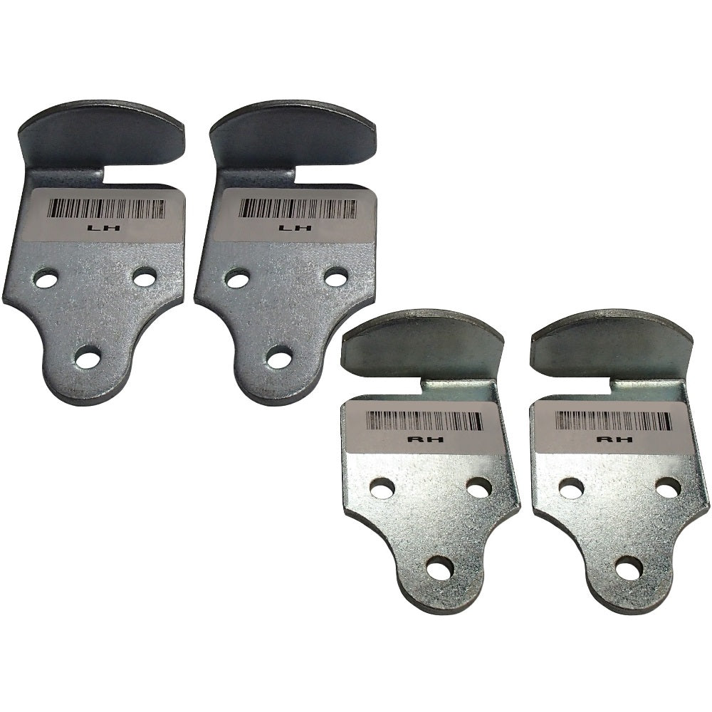 383CB Qty 2: RH & LH Latch Rack Corner Bracket Set Fits Universal Products