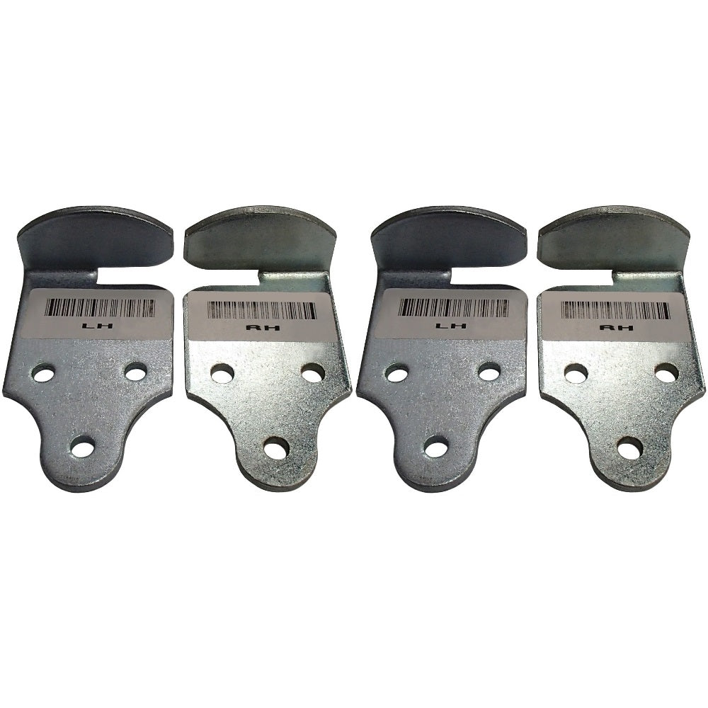 383CB Qty 2: RH & LH Latch Rack Corner Bracket Set Fits Universal Products