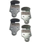4 PC Utility Trailer Wood Sides Latch Rack Stake Body Gates Corner Brackets