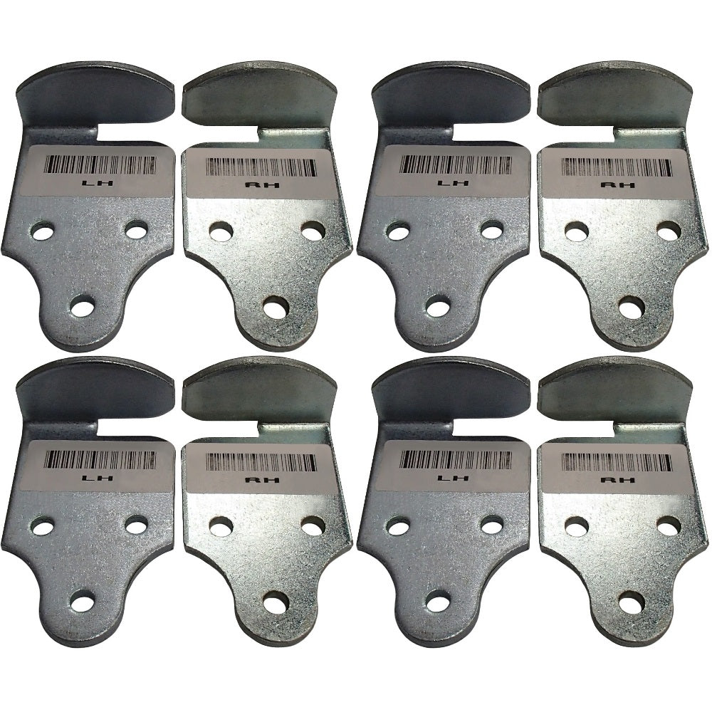 4 CORNER TRAILER STAKE CONNECTOR BRACKET SETS w/ HARDWARE replaces RCB944K7021
