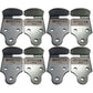383CB Qty 4: RH & LH Latch Rack Corner Bracket Set Fits Universal Products